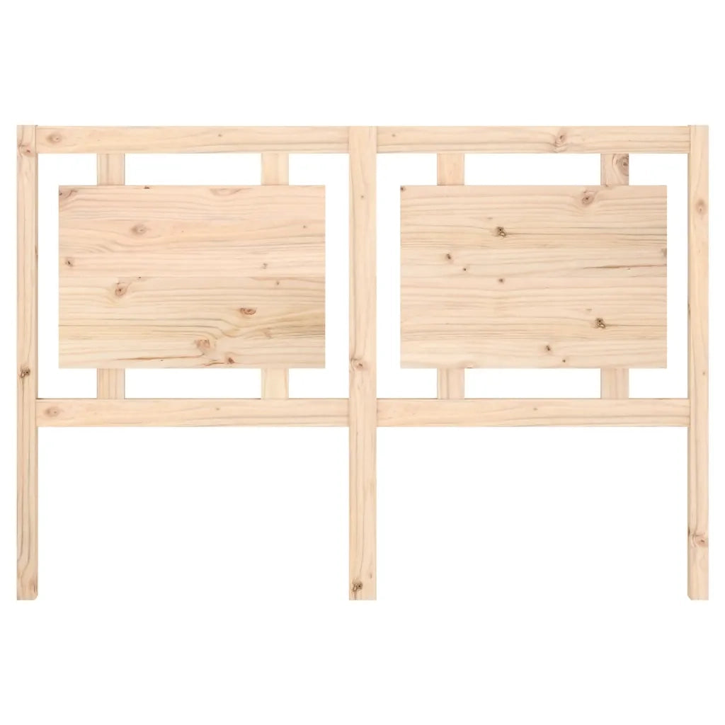 Testiera per Letto 145,5x4x100 cm in Legno Massello di Pino 817940