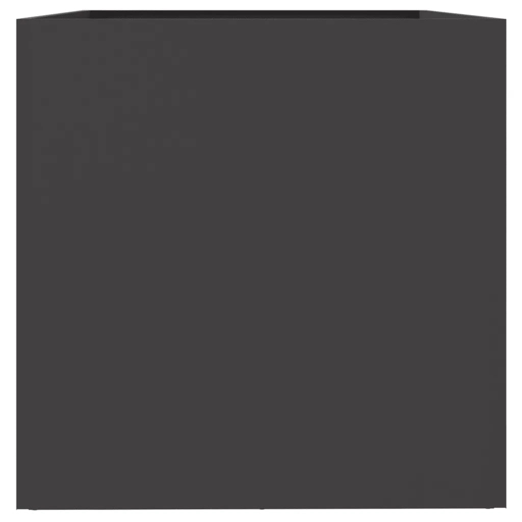 Fioriera Nera 62x47x46 cm in Acciaio 841601