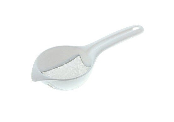 Colino in Polipropilene Bianco con Rete in Acciaio Inox 155 mm Pedrini