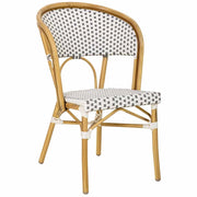 Sedia in rattan bianco 50x61x86h cm