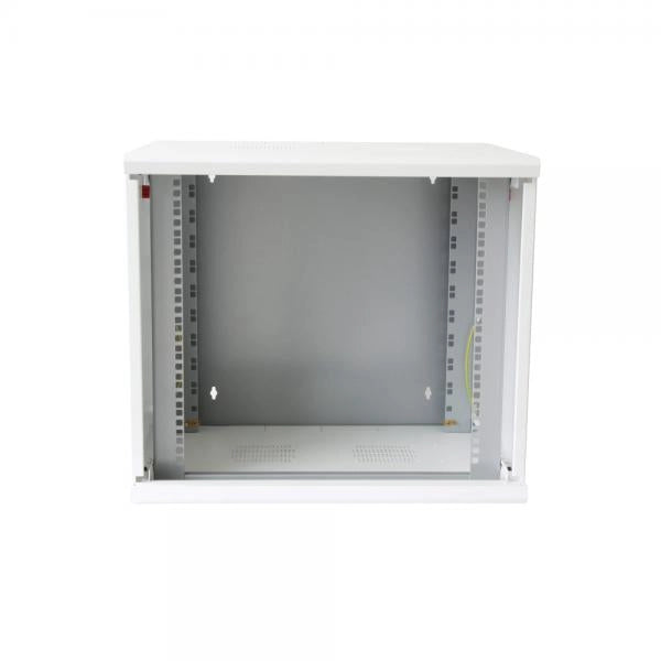 Armadio Rack 19'' a muro 16 unità sezione unica prof. 500mm Bianco
