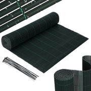 Paraschermo in PVC per giardino e terrazza 0,9x5m, separazione per giardino e schermo per balcone, resistente al vento e al tempo, resistente ai raggi UV.