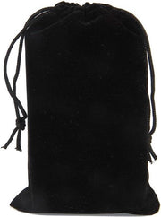 Tas di Pelle in Feltro Nero - Borsa per Gioielli - Organizzatore Multifunzionale