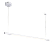 Lampada a sospensione Maxlight Organic bianca 100cm LED 16W