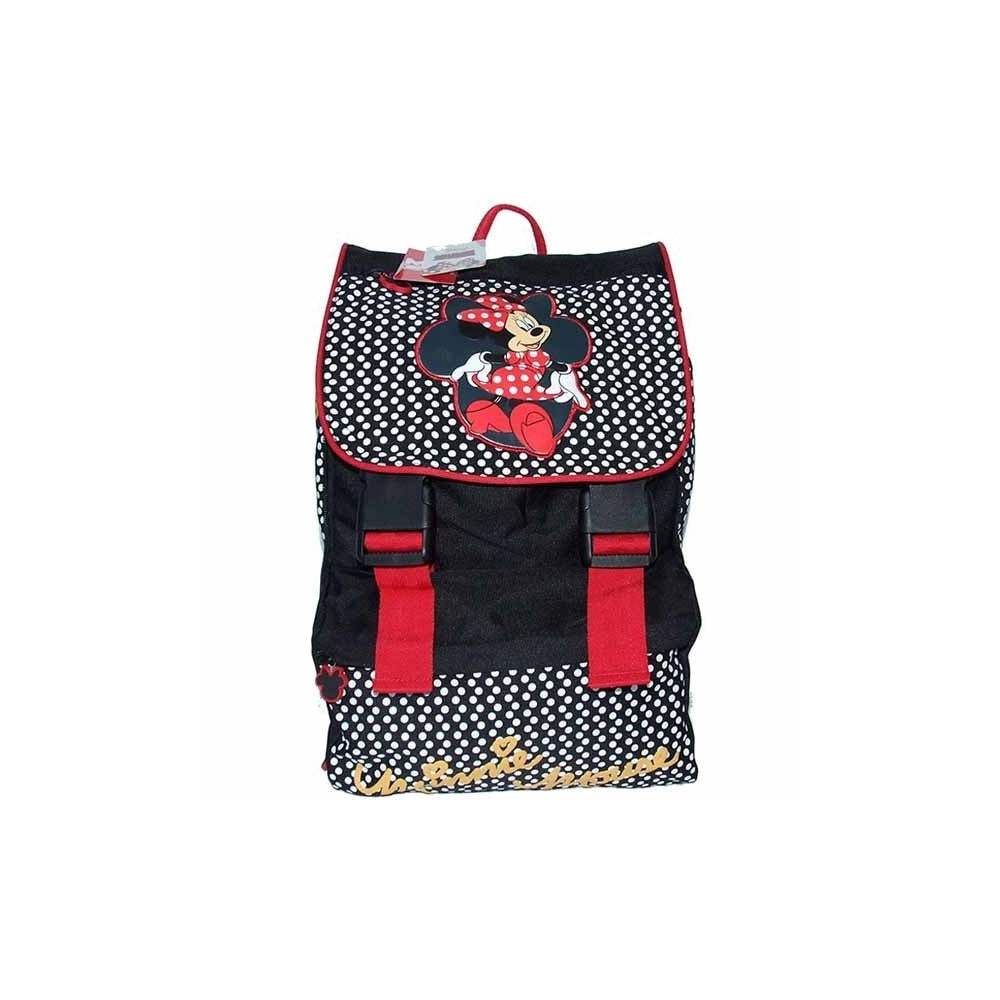 Trade Shop - Zaino Estensibile In Tessuto Poliestere Disney Minnie Con Spallacci Imbottiti -