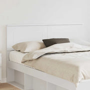 Testiera-Testata-Testiera Decorativa Bianco 150 cm Legno multistrato 703389