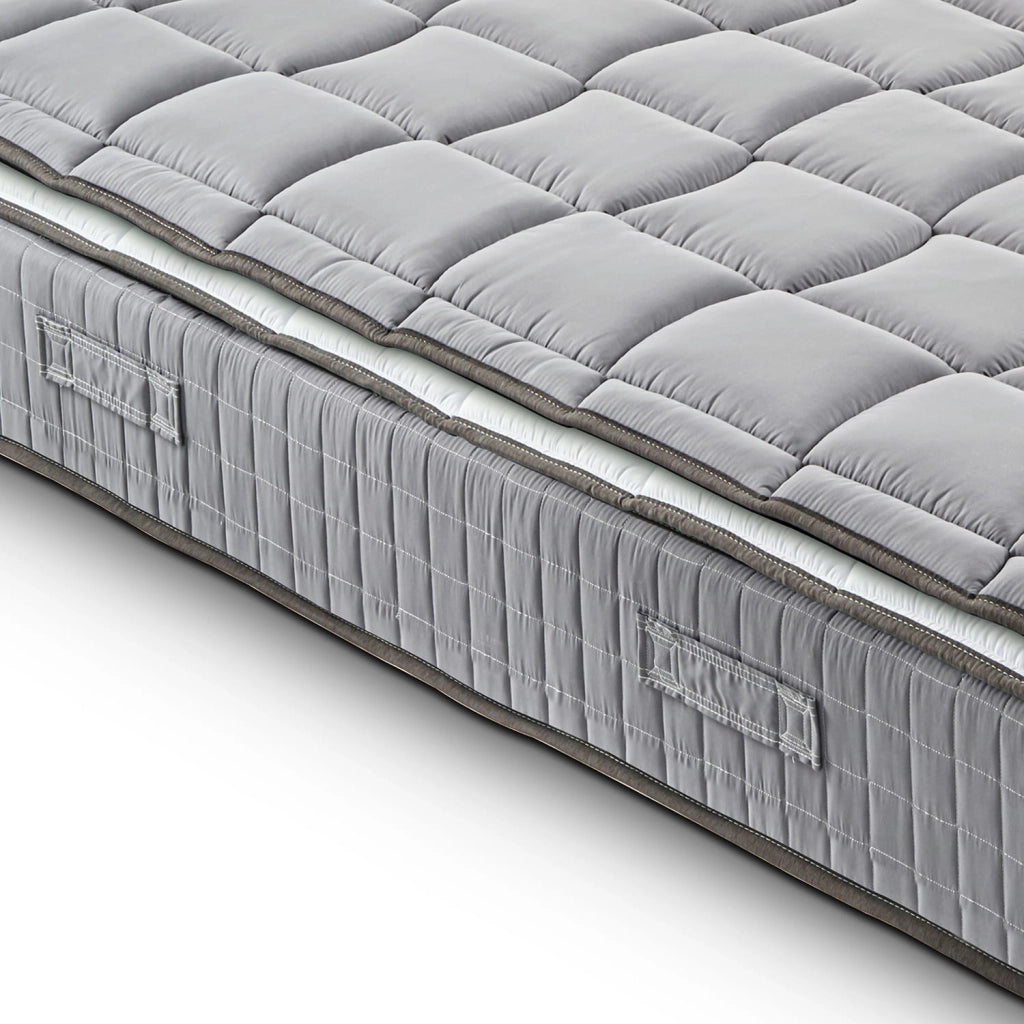 Materasso Piazza e Mezza 135x200 Molle progressive - Alto 27 cm - Ortopedico - Sfoderabile - con topper Memory in OMAGGIO
