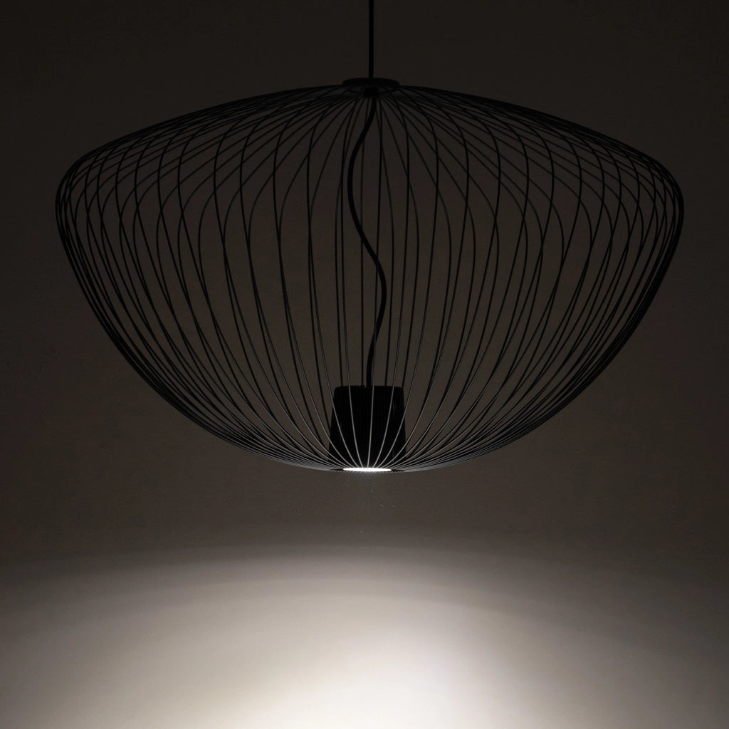 Lampada a sospensione industriale grigio scuro GU10 Nowodvorski