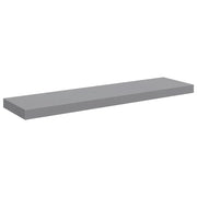 Scaffale a parete | Ripiano a parete | Mensola a parete Grigio 90x23,5x3,8 cm in MDF