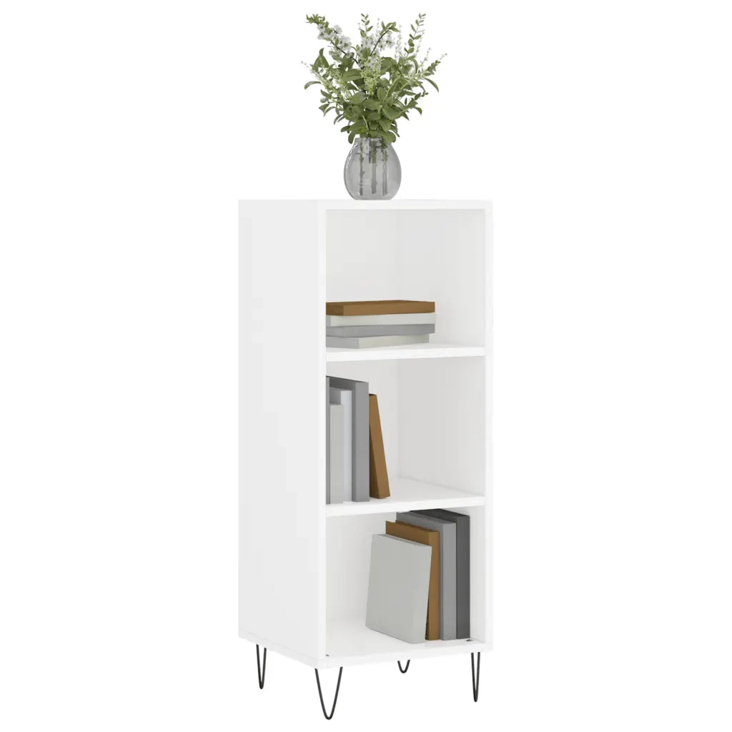 Credenza | Madia | Buffet da pranzo | Armadio da pranzo Bianca 34,5x32,5x90 cm in Legno Multistrato