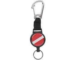 Cavo di emergenza retrattile in acciaio inossidabile - Accessorio antislittamento - Costruzione robusta e resistente - Utilizzo sostenibile per immersioni - Corda da immersione