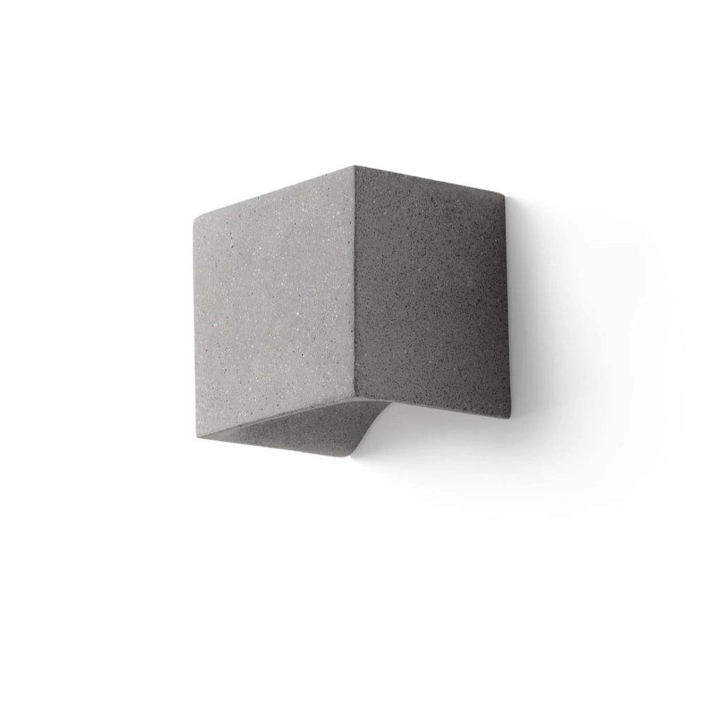 GROT 160 Lampada da parete muro grigio 3000K