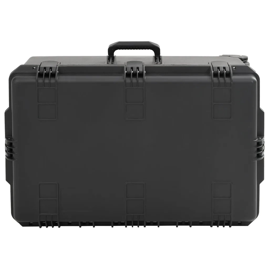 vidaXL Valigetta da Volo Portatile Nera 79,5x52x39 cm in PP