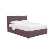 Newquay, Letto Singolo Sfoderabile Made in Italy, Viola Lilla