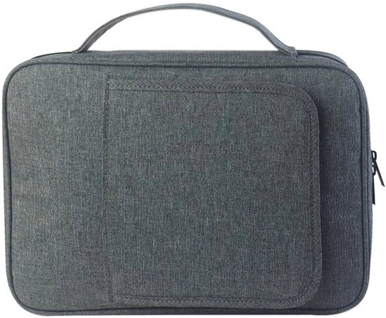 Borsa da Studio con Grande Capacità - Supporto Regolabile a Piedi - Manico Resistente - Cerniera a Due Vie - Antiscivolo - Tela 600D Oxford - Borsa da Libri