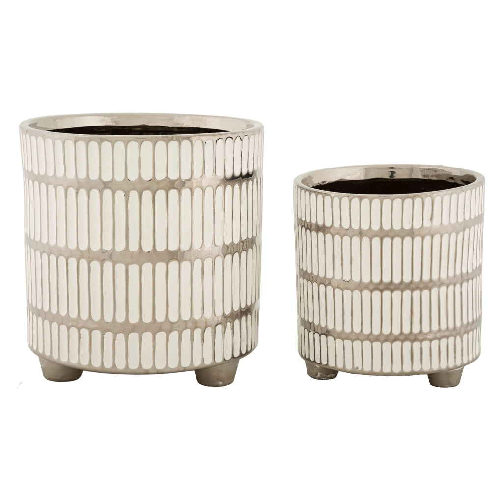 Banofa, Vaso set 2 Vasi, Argento