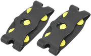 Cramponi Esterni 5 Denti - Antiscivolo per Anziani/Bambini - Resistenti al TPE - Adatti per Diversi Tipi di Calzature - Ideali per Ghiaccio/Neve - Protezioni per Calzature