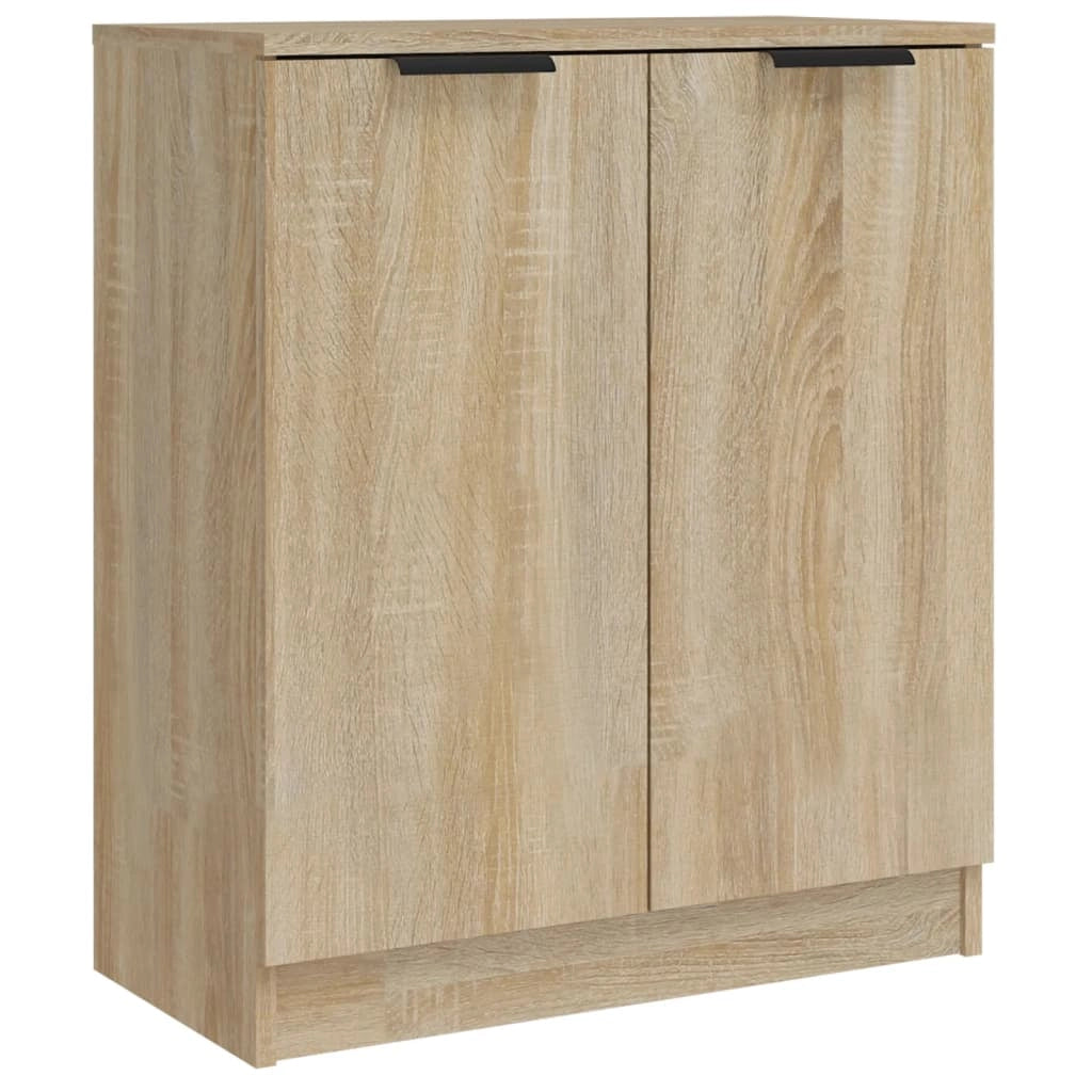 Buffet credenza cassettiera armadio mobile contenitore organizer per cucina soggiorno salotti 3 pezzi legno ingegnerizzato Sonoma marrone 02_0037108