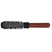 Trade Shop - Spazzola Per Capelli Tonda 0.3 Mm Setole Rigide Professionale Messa In Piega -