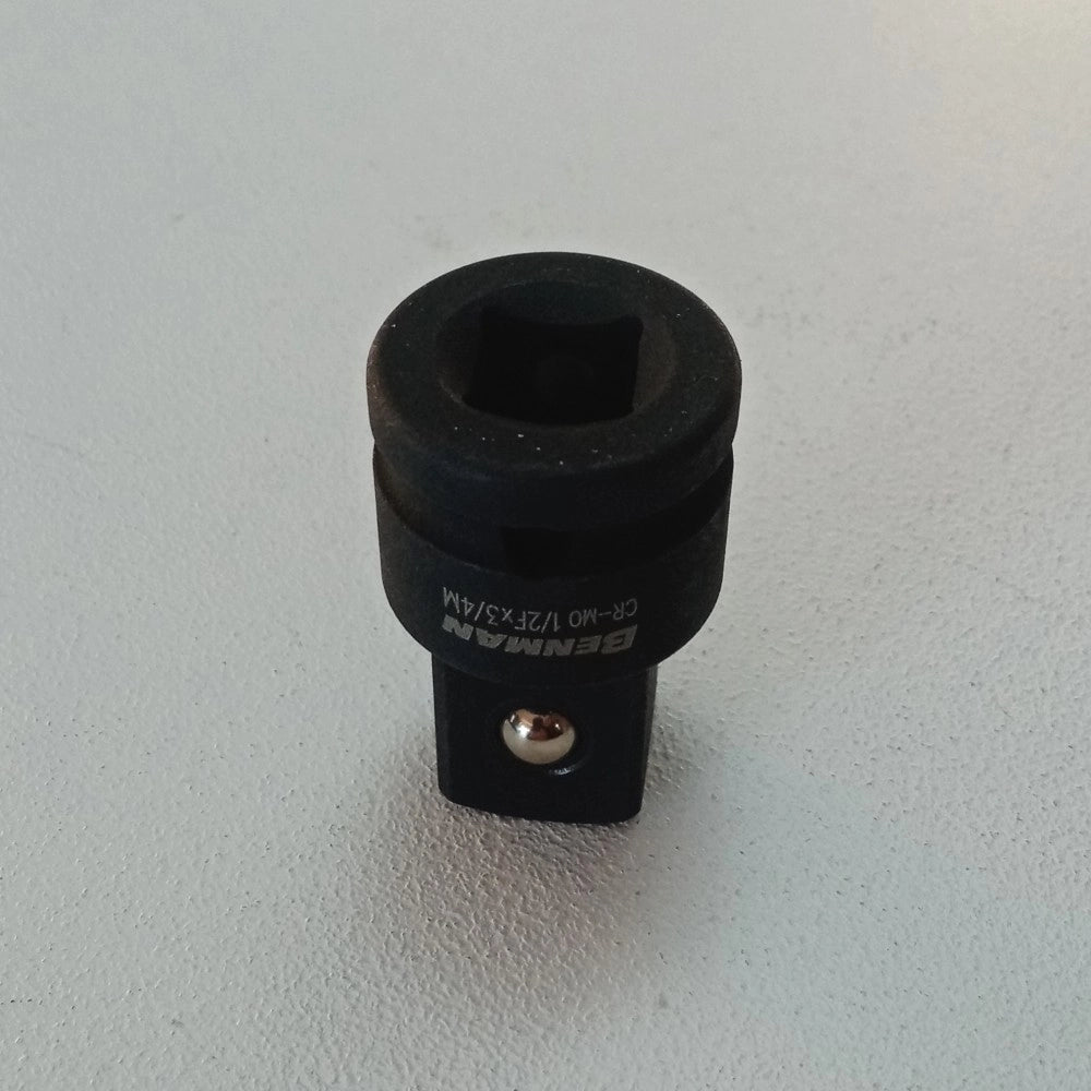 Benman adattatore 1/2 f x 3/4 m riduttore per chiave a bussola ad impulsi