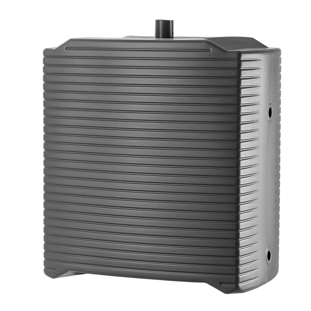 Serbatoio per acqua piovana KADAX 125L, barile modulare in plastica color antracite