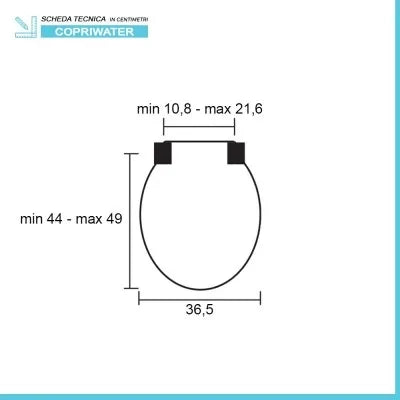 Sedile wc originale per water bidet combinato per disabili e anziani