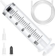 Contenitore di raccolta liquidi in plastica con pistola da 250 ml senza ago per liquidi Liquido contenitore con catetere trasparente per esperimenti scientifici e laboratorio - Riempiere e misurare liquidi (senza ago) Contenitore di raccolta liquidi