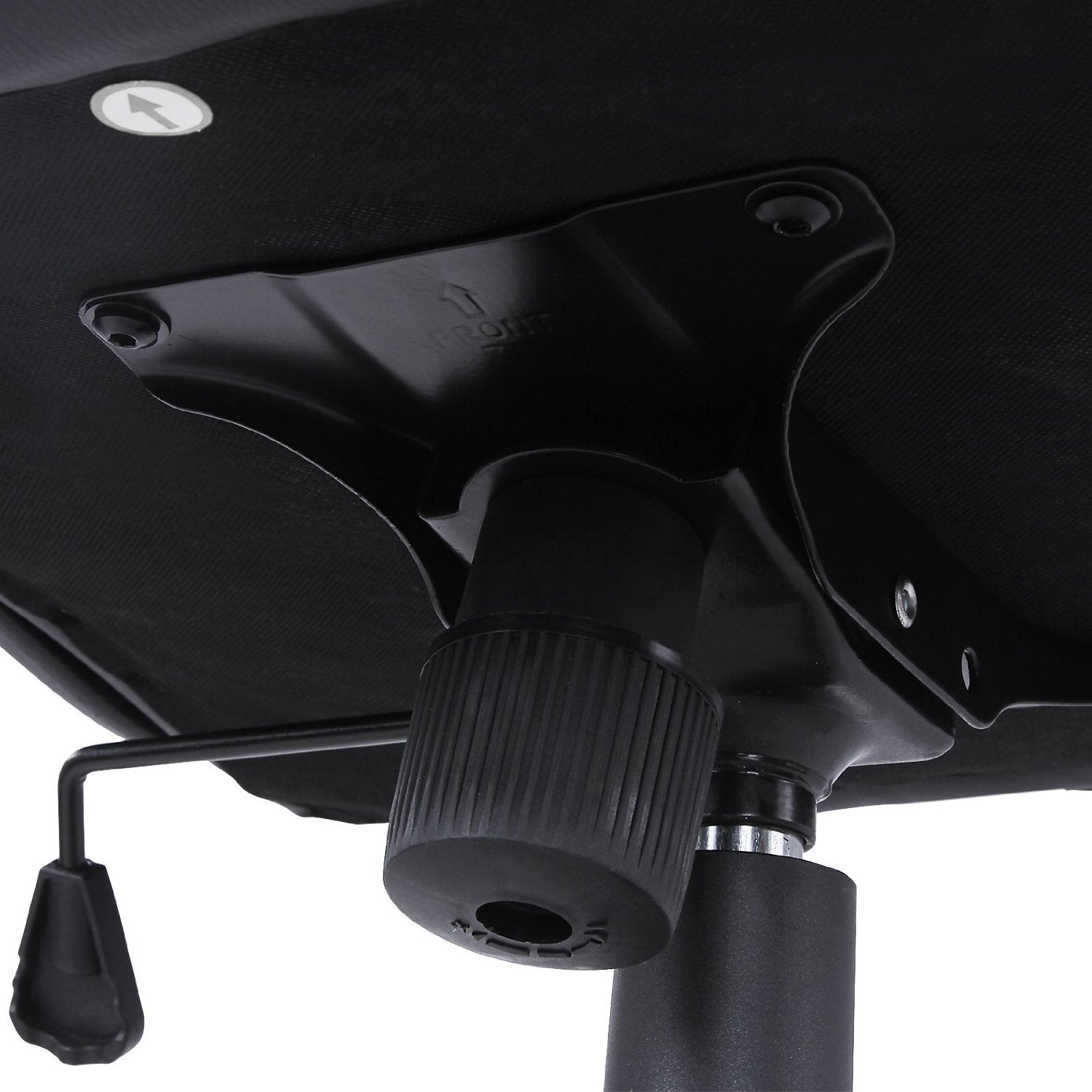 Sedia da ufficio ergonomica classica nera 150 kg max 0512009