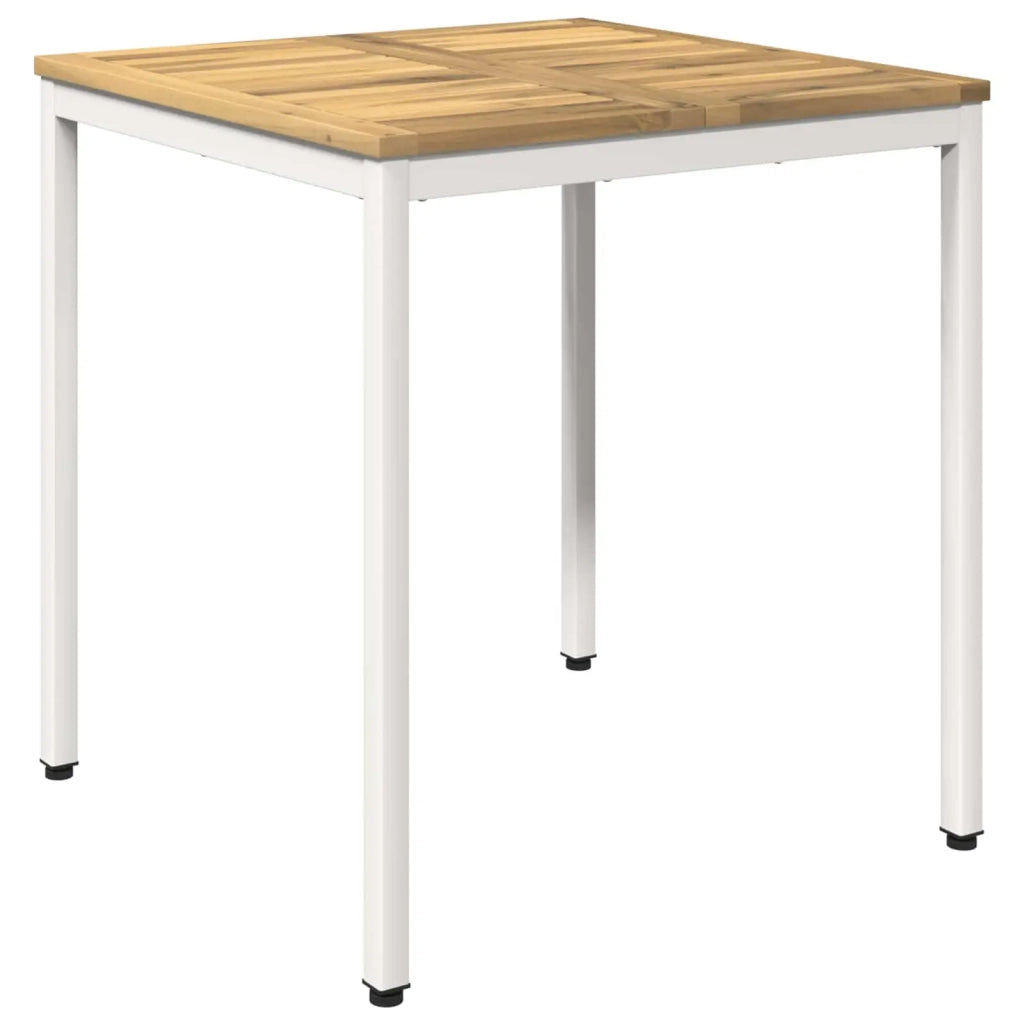 Tavolo da cena da giardino Bianco 70 x 68,5 x 75 cm 901757