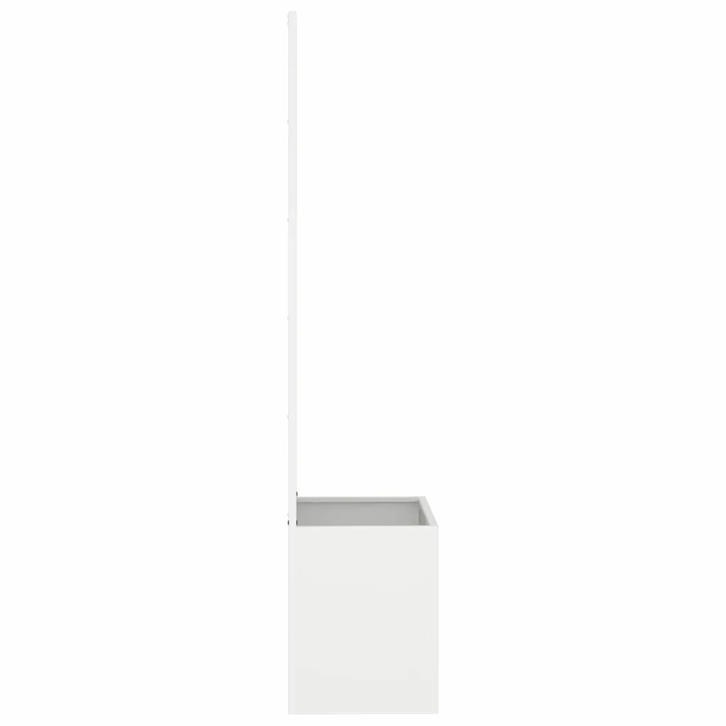 Schermo per privacy in giardino Traforo Bianco 50 x 150 cm CFW9187156