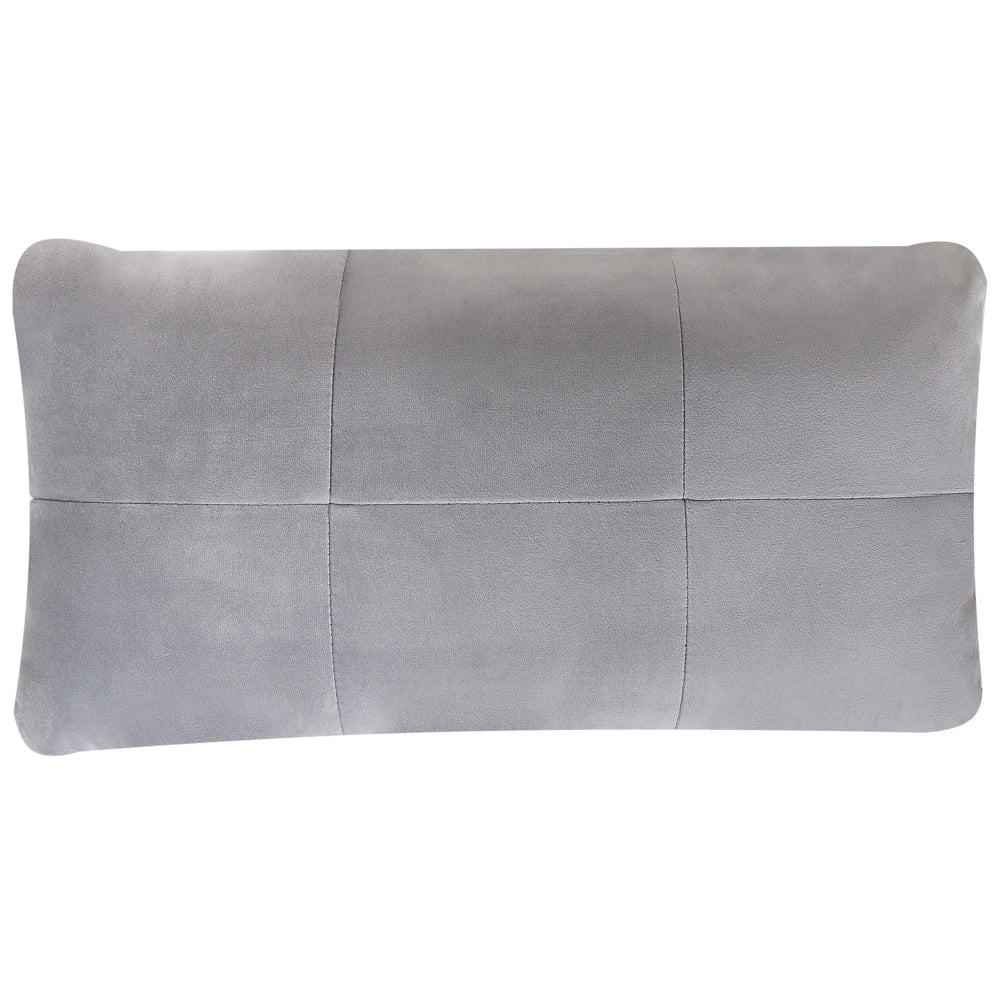 Chaise longue Altoparlante Bluetooth integrato in velluto grigio Caricatore USB Design moderno Divano curvo per 1 persona Soggiorno