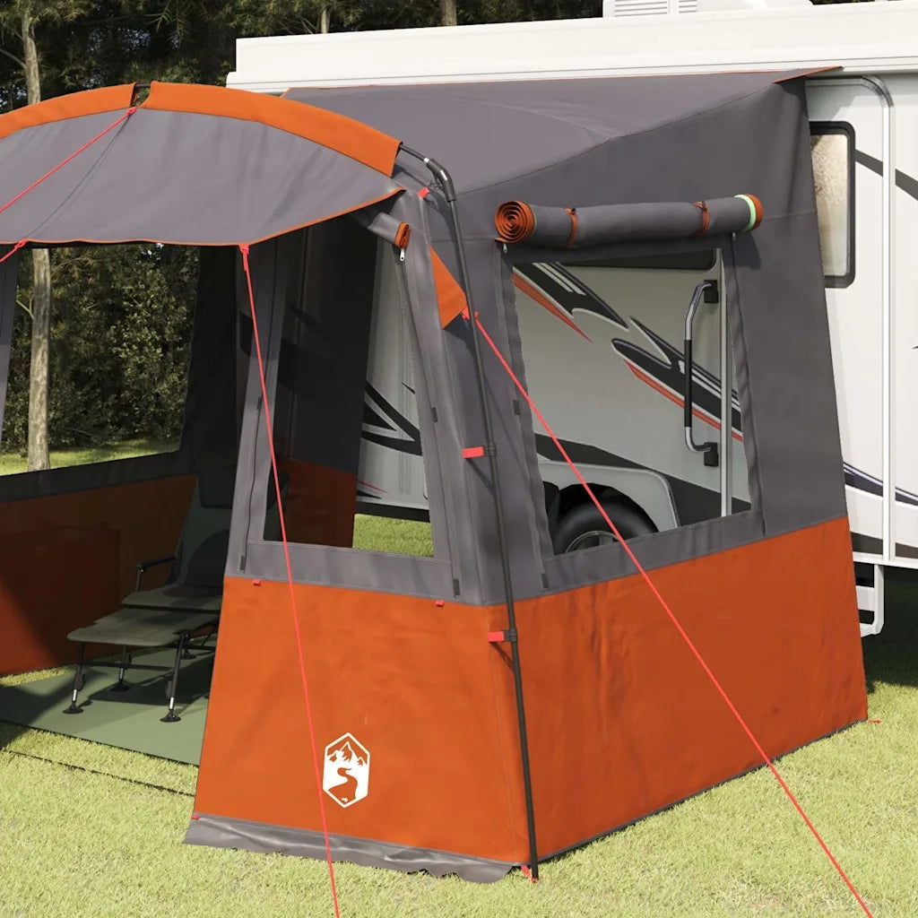 Tenda da Bagagliaio per Caravana con tetto Grigio e arancione 42001088