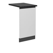 Pannello frontale della lavastoviglie R-Line Bianco/Antracite 45 cm J-Shape, PL Antracite Vicco