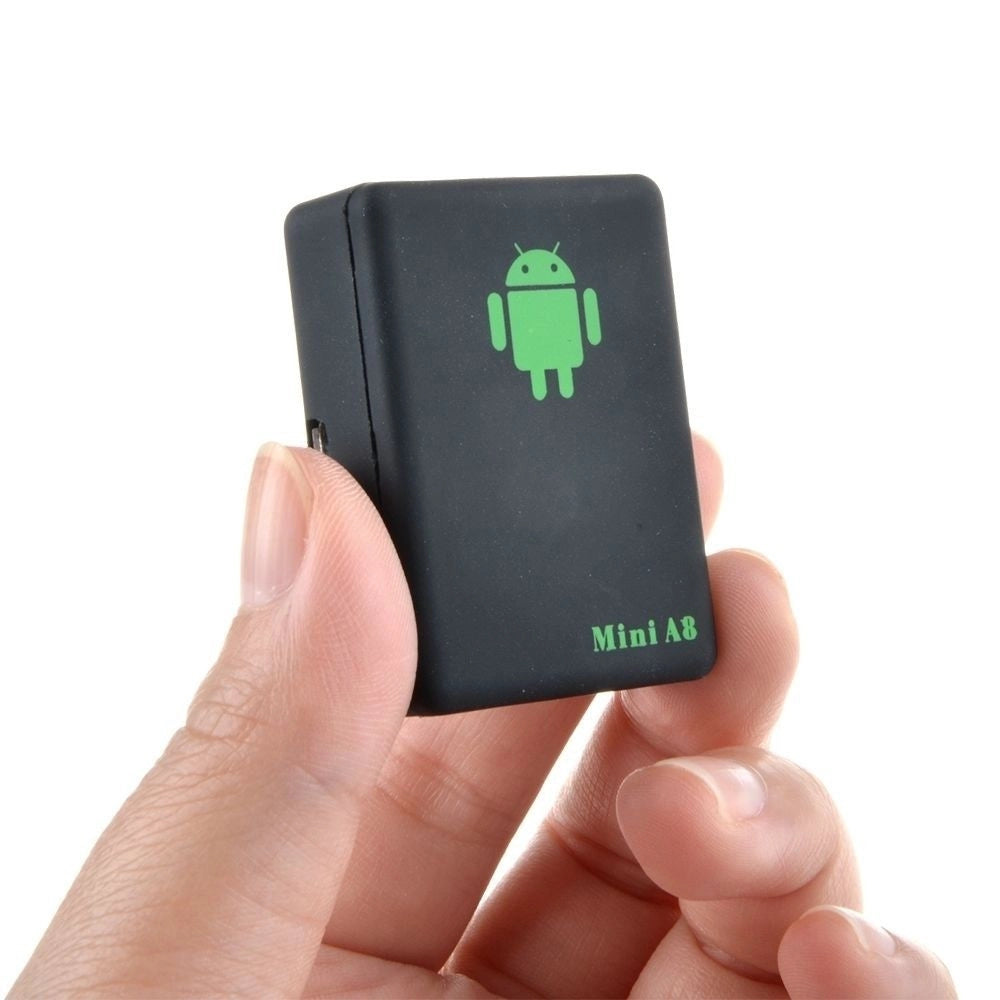 Trade Shop - Localizzatore Satellitare Gps Mini A8 Gsm Antifurto Sos Tracker Ascolto Vocale -