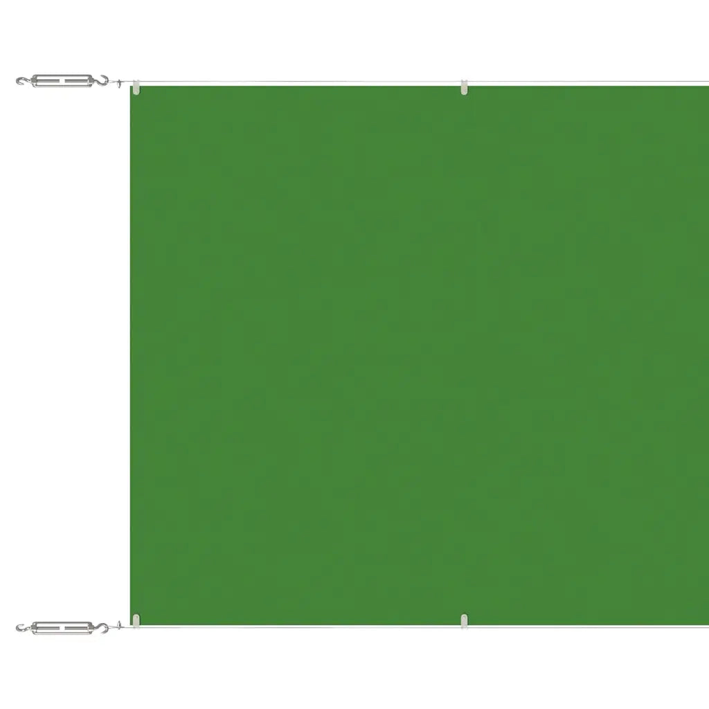 Paravento Verticale Verde Chiaro 140x800 cm in Tessuto Oxford CFW3608454