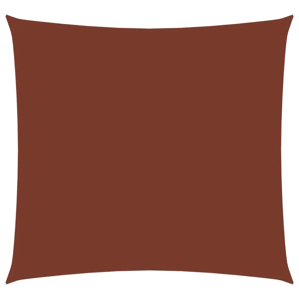 Vela ombreggiante/ombrellone rettangolare 2,5 x 3 m in tessuto oxford color terracotta 02_0009554