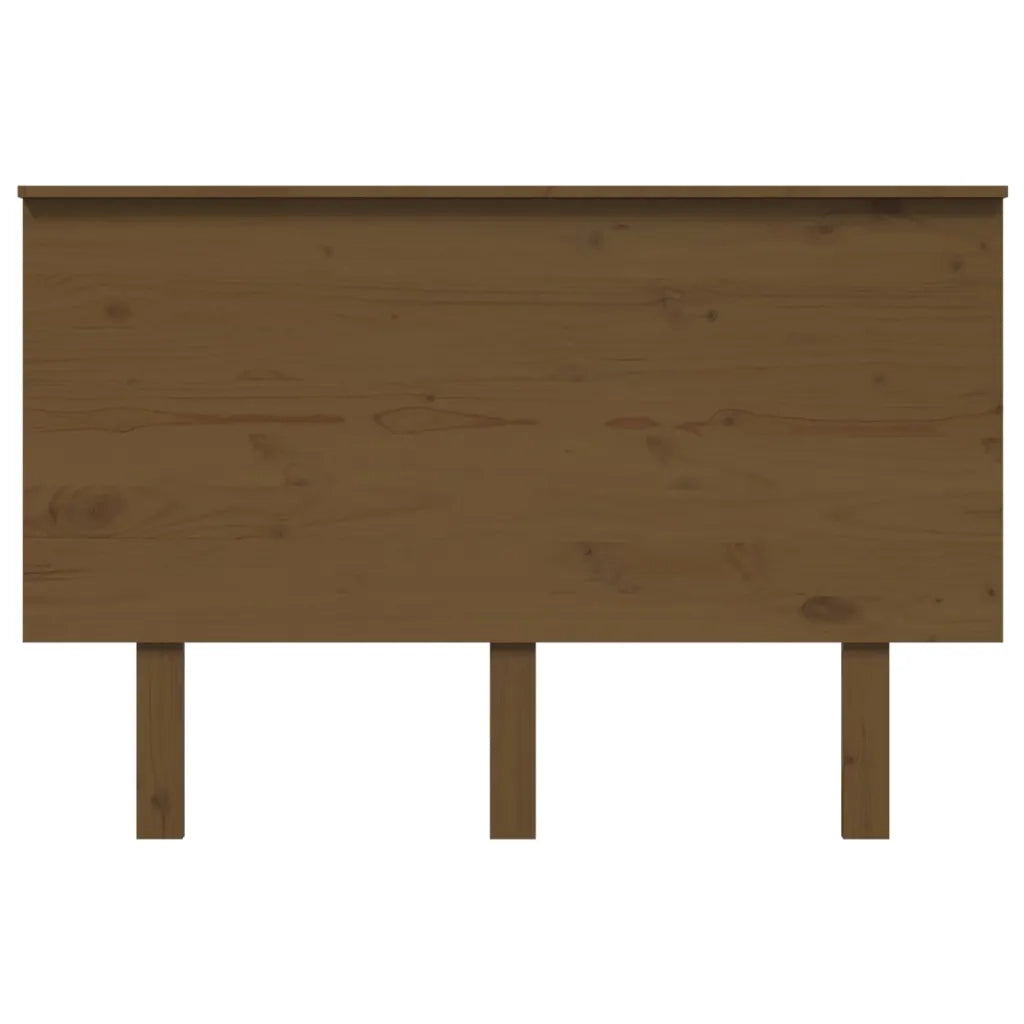 Testiera | Testata per Letto ambra 124x6x82,5cm in Legno Massello di Pino