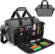 Organizzatore di Trucchi Professionale per Gli Strumenti, le Scure, la Trimmer - Borsa per il Salone di Bellezza