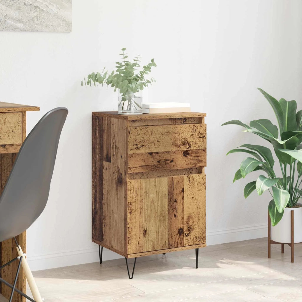 Credenza | Madia | Buffet da pranzo | Armadio da pranzo Legno vecchio 35 x 40 x 70 cm Legno multistrato