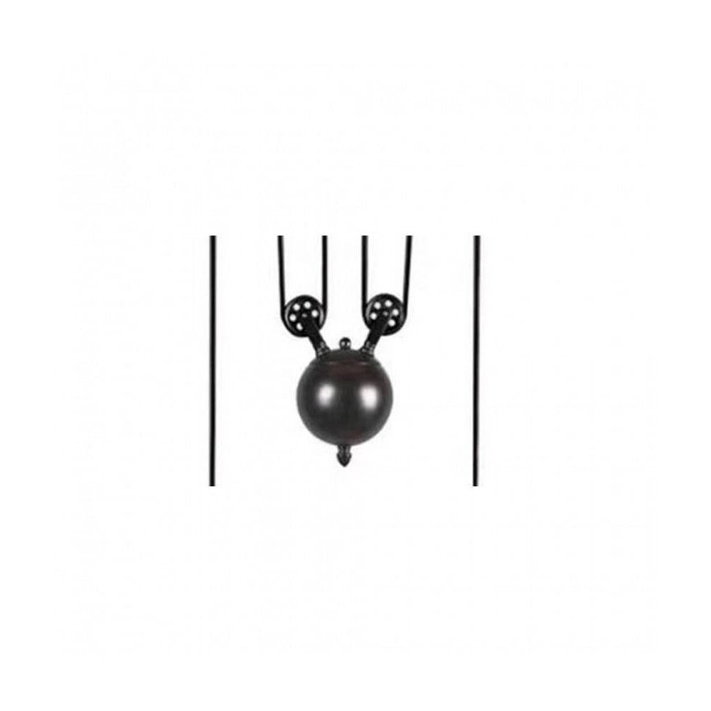 Trade Shop - Lampadario A Sospensione Vintage 3 Punti Luce Attacco E27 Stile Industriale A02 -