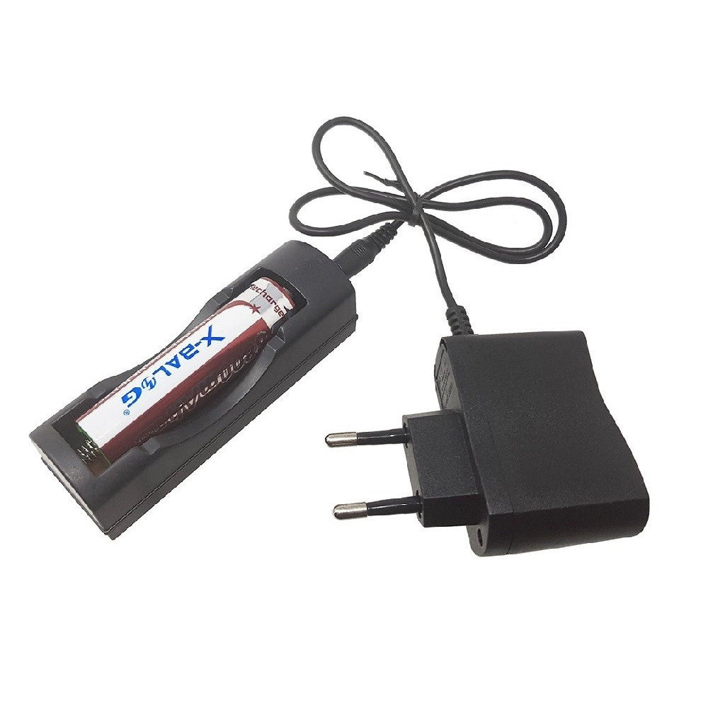Trade Shop - Torcia Led A Batteria Ricaricabile Con Slitta Per Softair Controllo Remoto Q1891 -