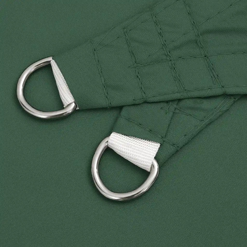 Vela Ombreggiante-Parasole a vela Oxford Rettangolare 3x4,5 m Verde Scuro