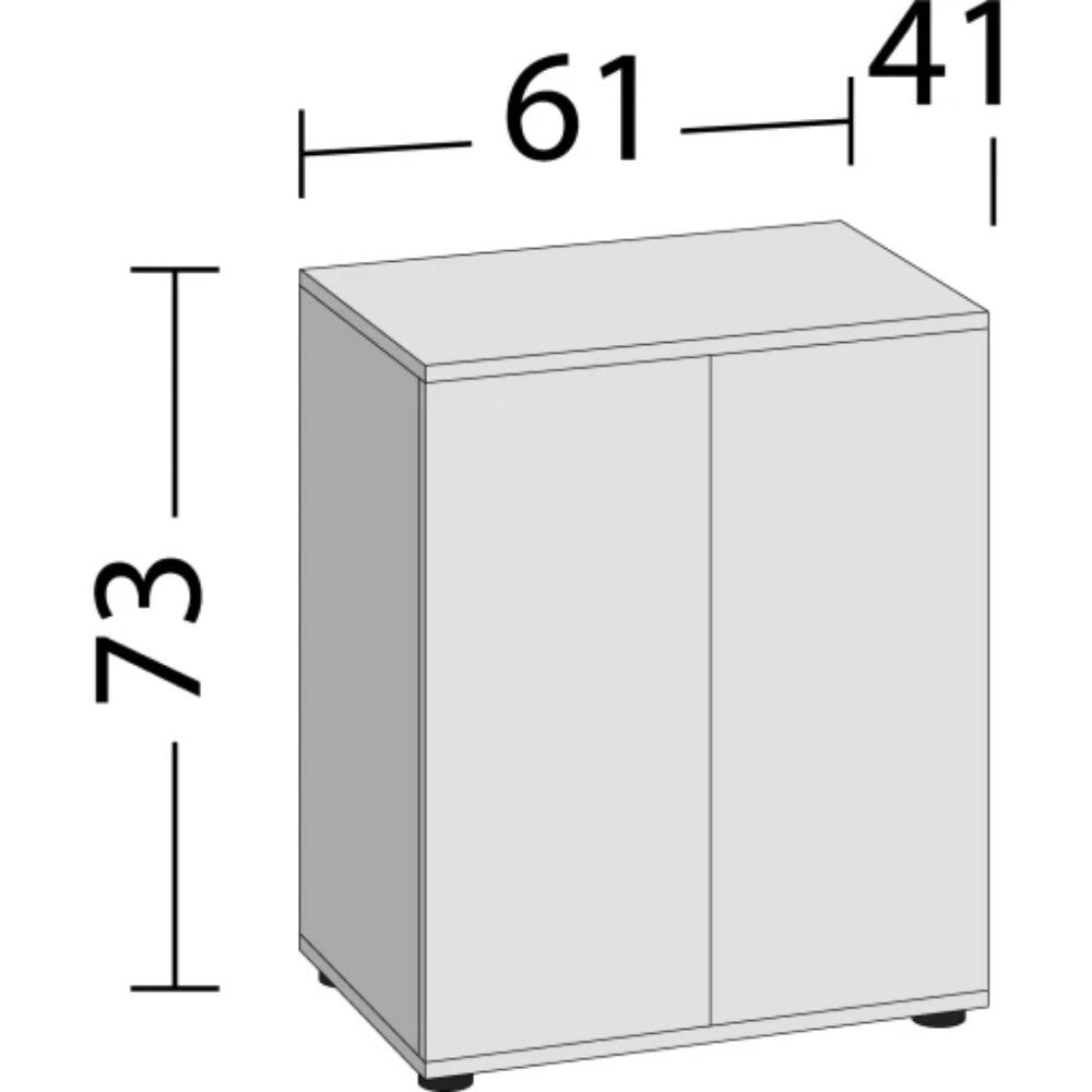 Juwel Lido 120 Supporto 120SBx con doppia anta Misure 61x41x73H Colore: Faggio