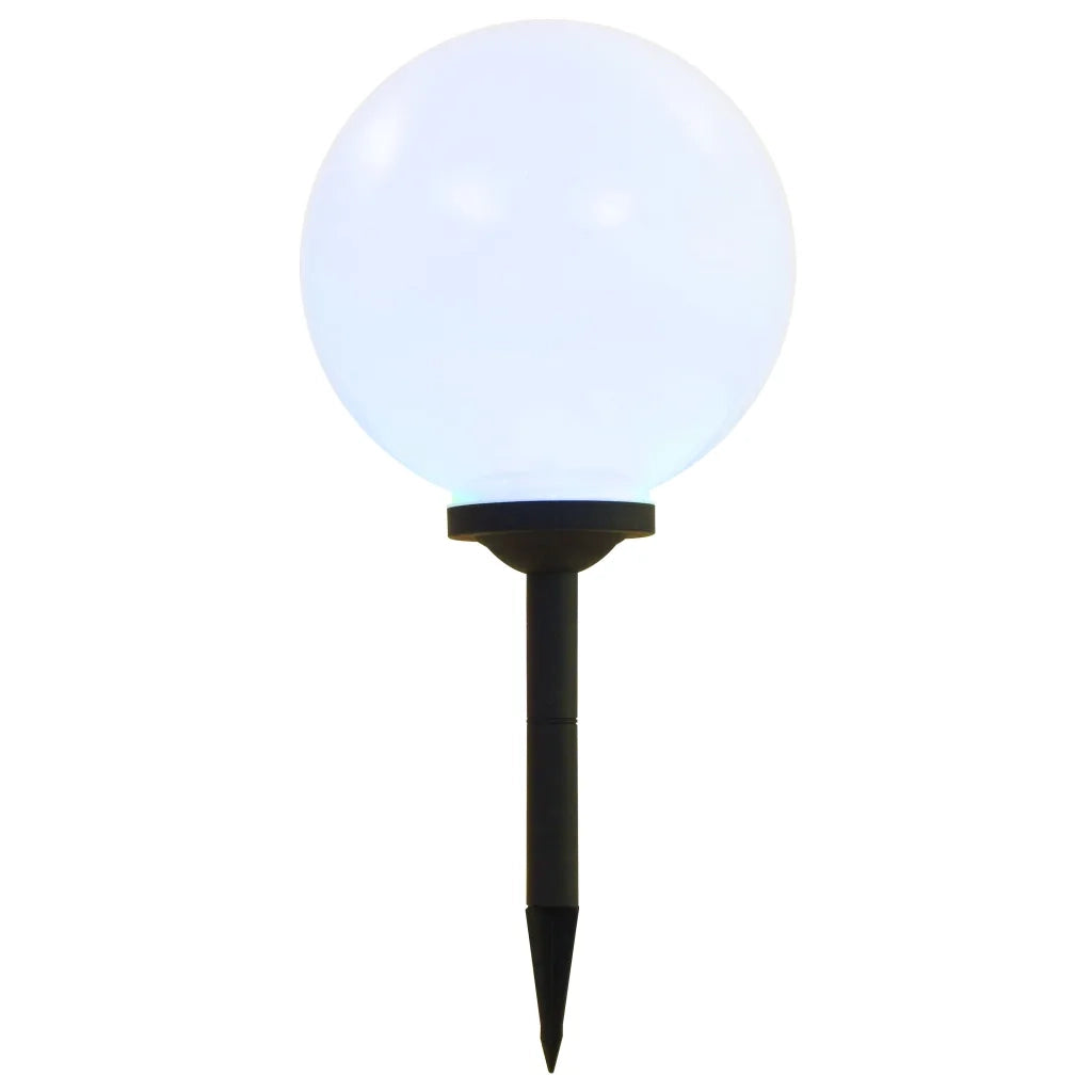 Lampade Solari da Esterno 4 pz LED Sferiche 30 cm RGB 277127