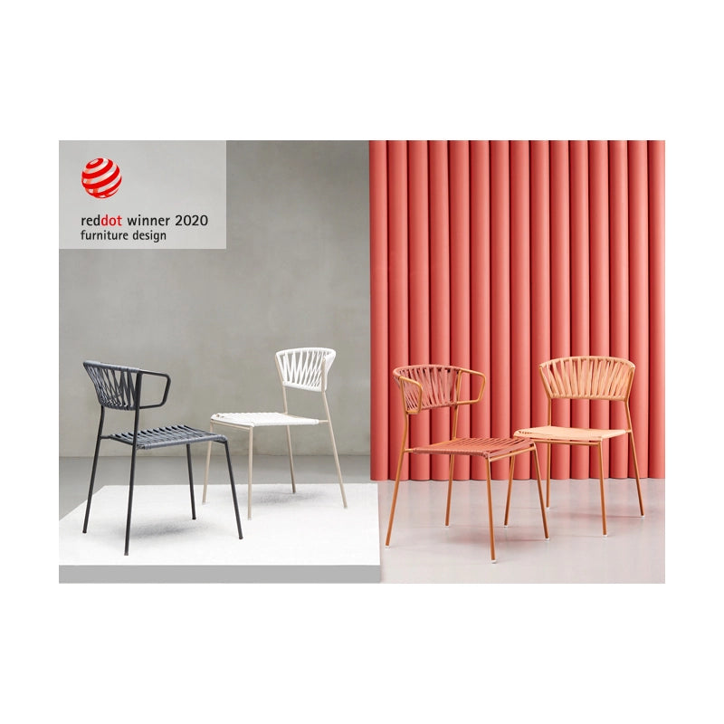 SET DUE SEDIE LISA CLUB PVC MADE IN ITALY SCAB DESIGN