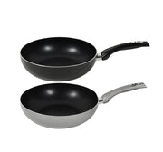 MAURY'S CHEF INDUCTION PADELLA SALTAPASTA CON MANICO DA 28 CM ASSORTITA