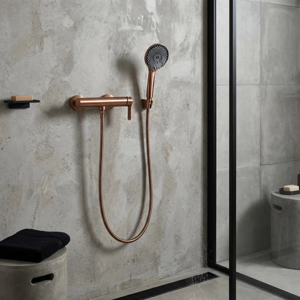Rubinetto Doccia Rea Arcos Brush Copper