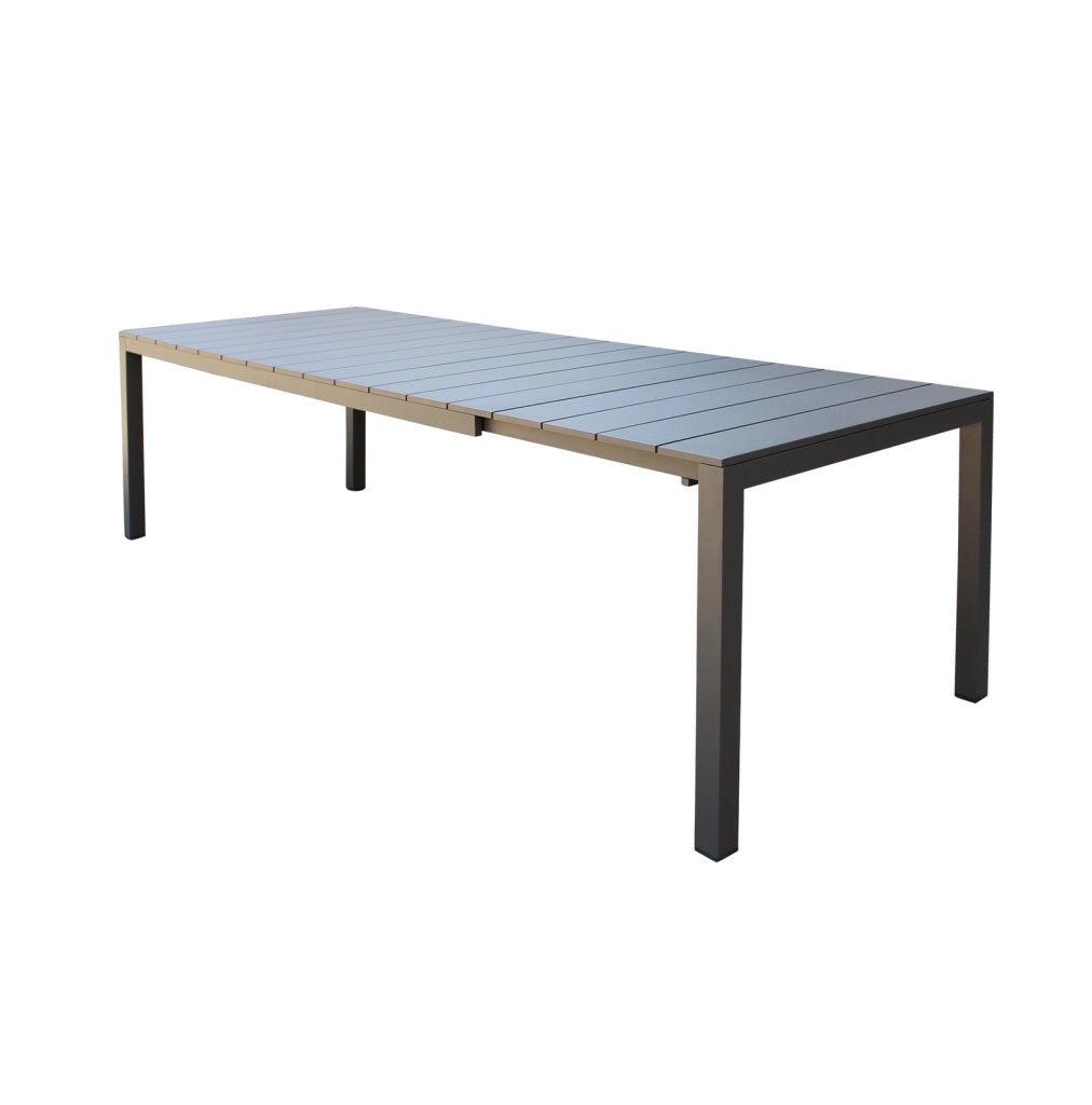 tavolo da giardino in alluminio allungabile cm 148/214x85x75 5 h - VIRGINIA