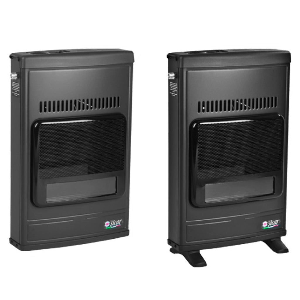 STUFA BLUE-FLAME METANO MODELLO ECO 45 - GRIGIO - 4,1KW  - SIA