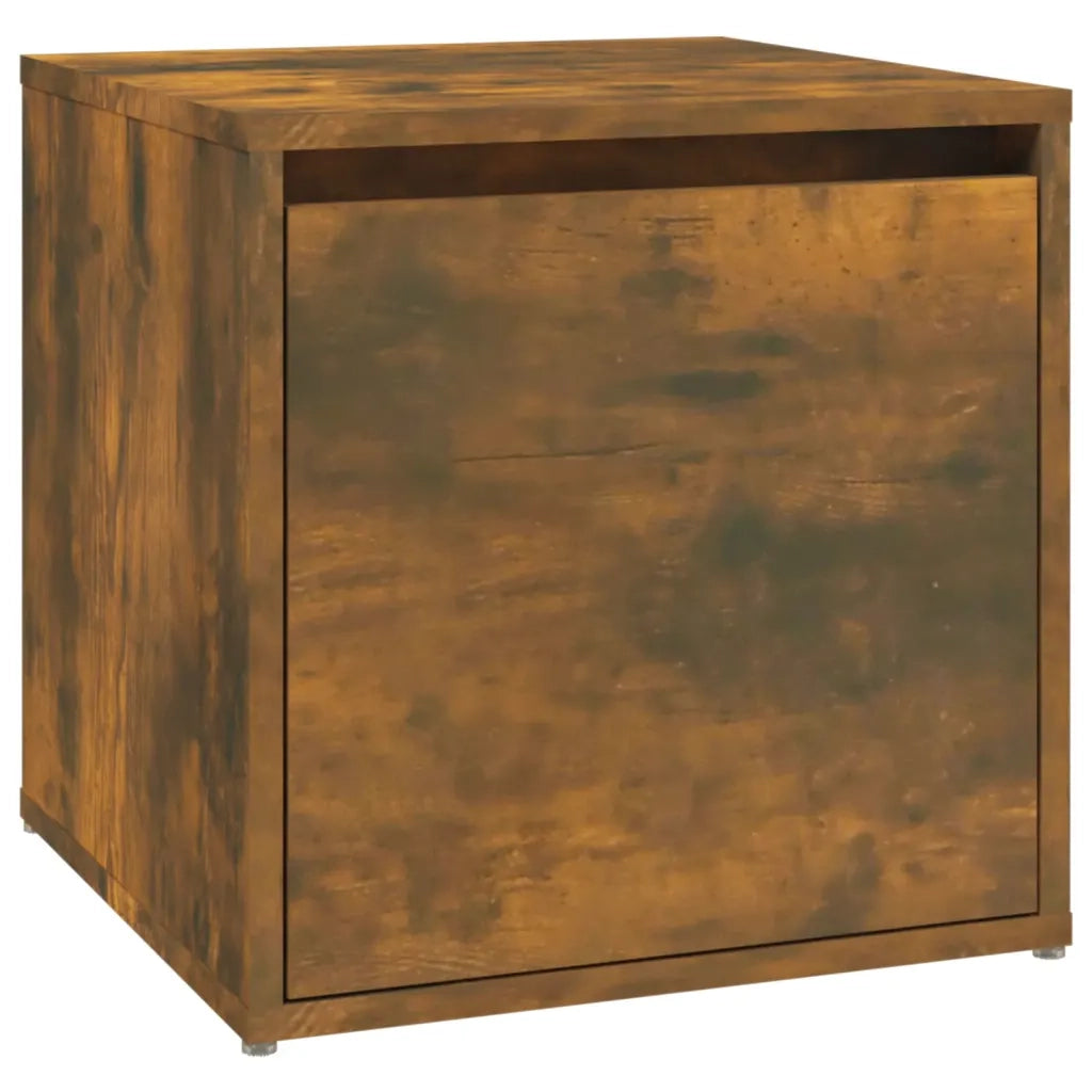 Set di Mobili da Corridoio Rovere Fumo in Legno Multistrato 3120200